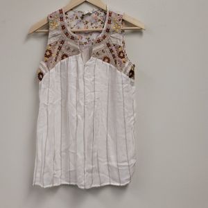 Anthropology One September tank top small